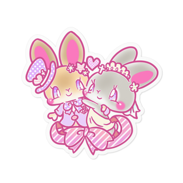 ステッカー - 100 x 100 (mm)