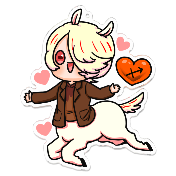 アクリルキーホルダー - 100 x 100 (mm)