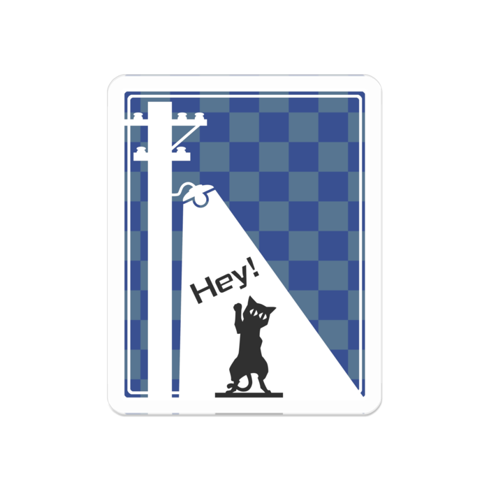 アクリルバッジ - 50 x 50 (mm)
