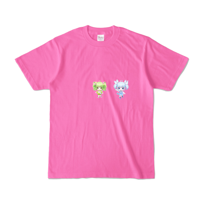カラーTシャツ - S - ピンク (濃色)