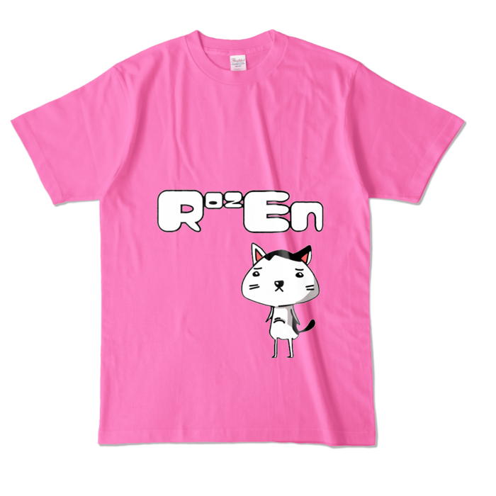 カラーTシャツ - L - ピンク (濃桃)