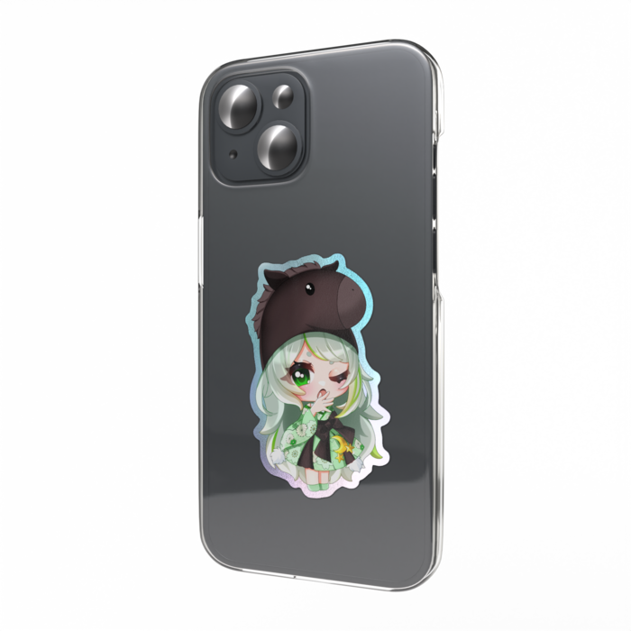 オーロラスマホステッカー - 縦