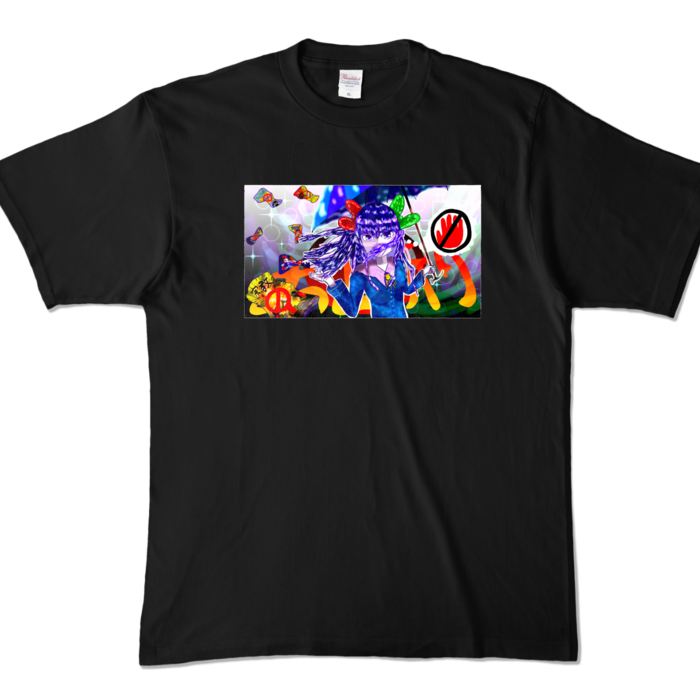 カラーTシャツ - XL - ブラック (濃色)