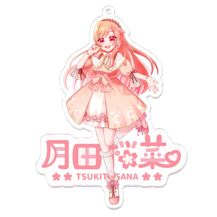 アクリルキーホルダー - 100 x 100 (mm)