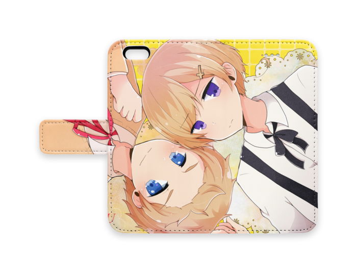 手帳型iPhoneケース - iPhone6 - ストラップ穴 なし