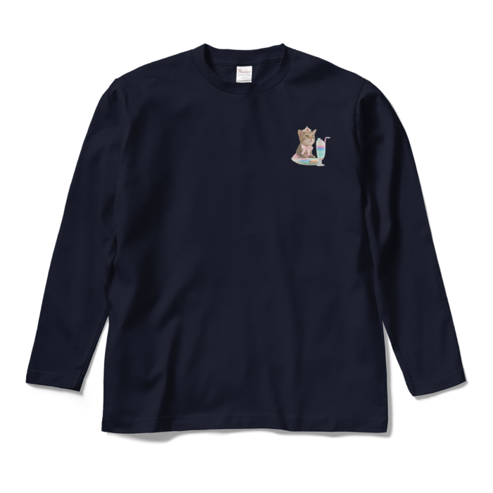 ロングスリーブTシャツ - M - ネイビー