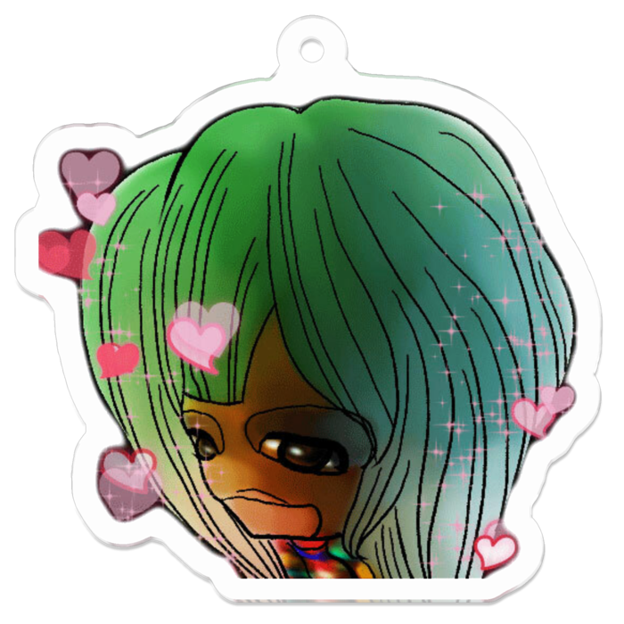 アクリルキーホルダー - 50 × 50 (mm)