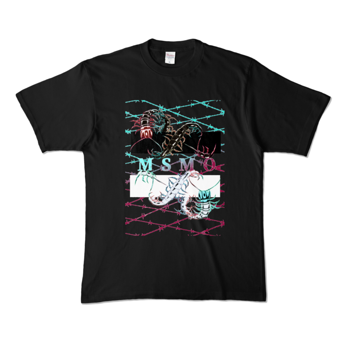 カラーTシャツ - XL - ブラック (濃色)