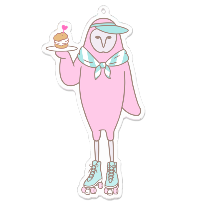 アクリルキーホルダー - 100 x 100 (mm)