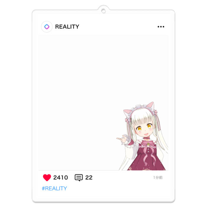 アクリルキーホルダー - 100 x 100 (mm)