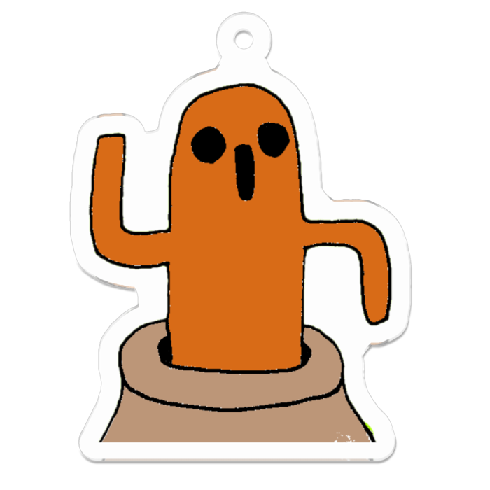 アクリルキーホルダー - 50 x 50 (mm)