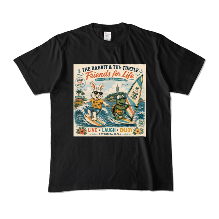 カラーTシャツ - M - ブラック (濃色)