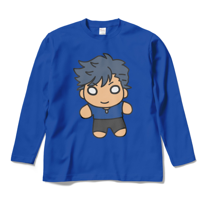 ロングスリーブTシャツ - M - ロイヤルブルー