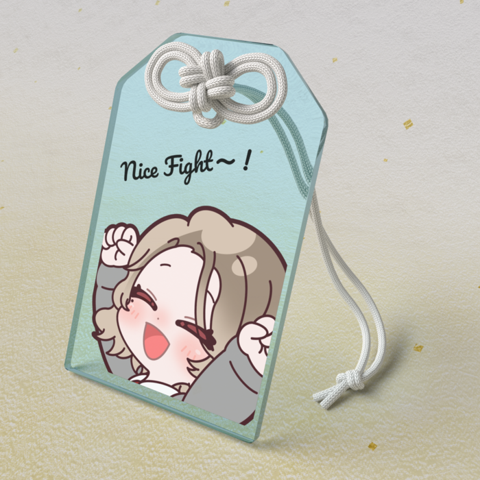 アクリルお守り（Nice Fight Ver.） - 50 × 80mm