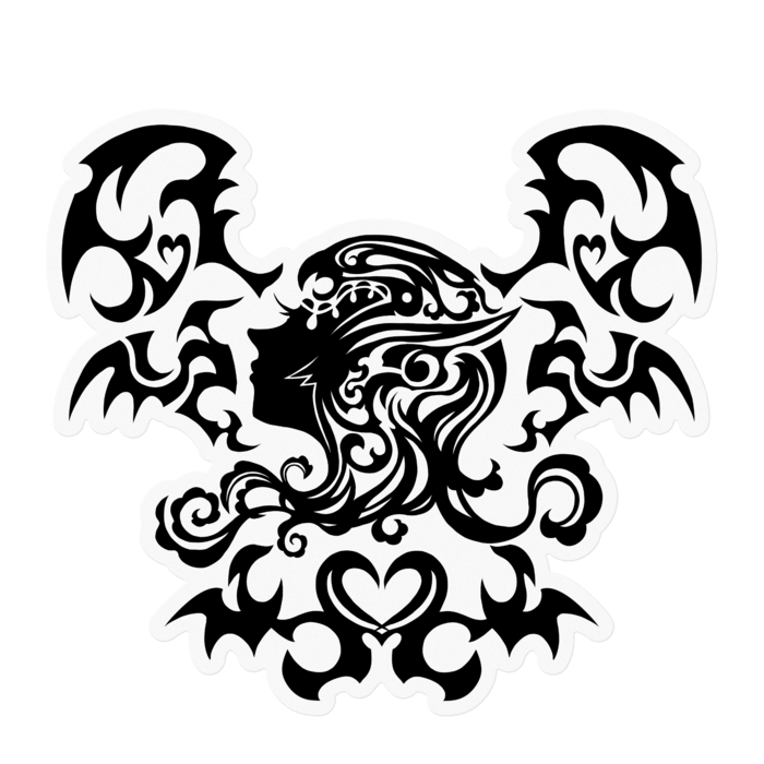 ステッカー - 100 x 100 (mm)