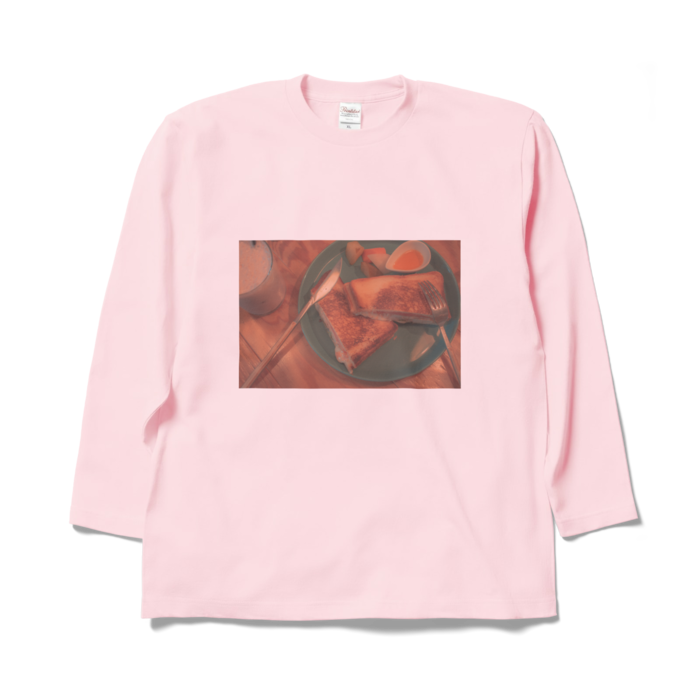 ロングスリーブTシャツ - XL - ライトピンク