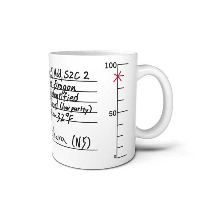 マグカップ - 直径 8 cm / 高さ 9.5 cm