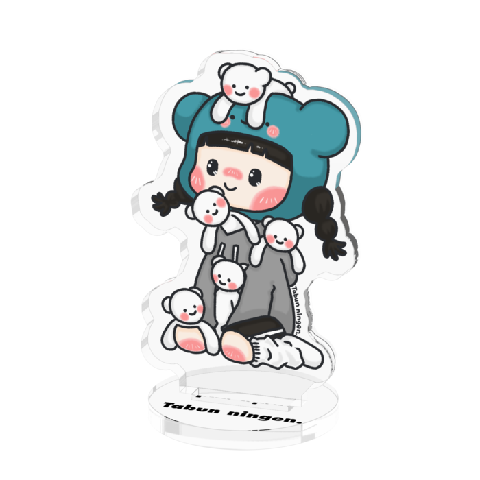 アクリルフィギュア - 50x50mm~たぶ丸だらけver~
