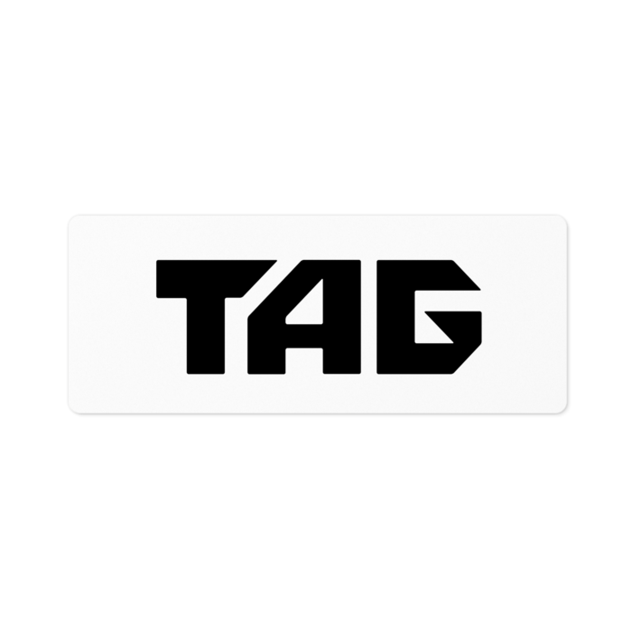 ステッカー - ホワイト