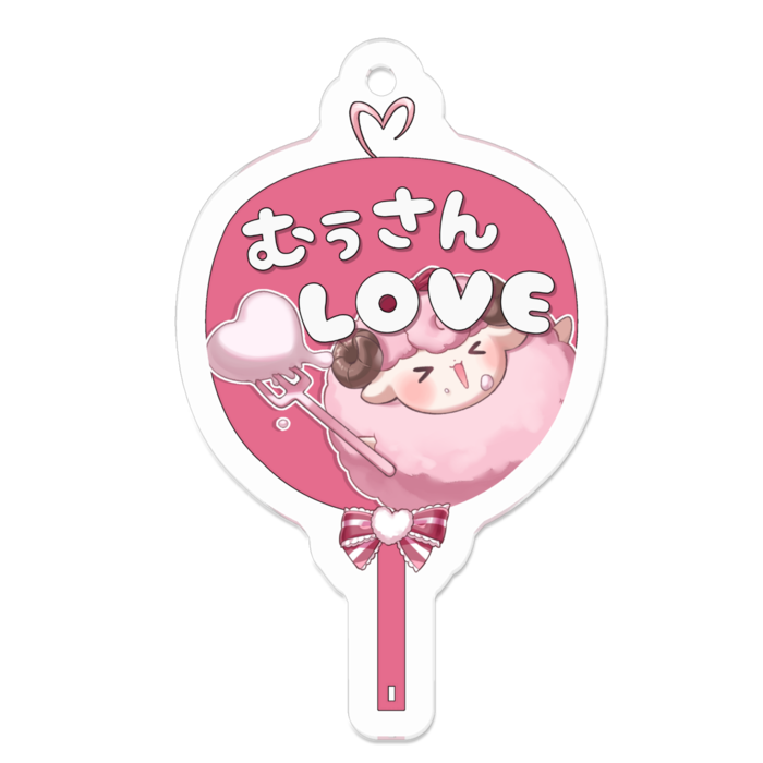 アクリルキーホルダー - 50 x 50 (mm)