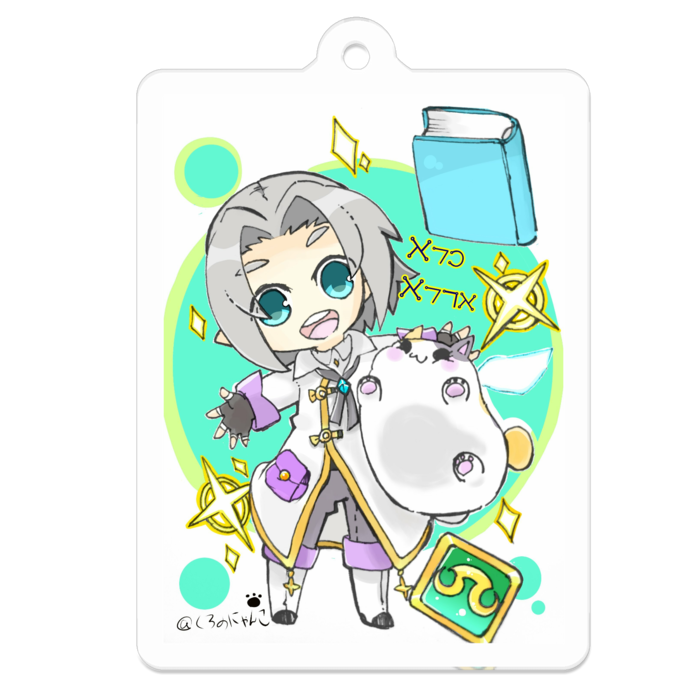 アクリルキーホルダー - 50 x 50 (mm)