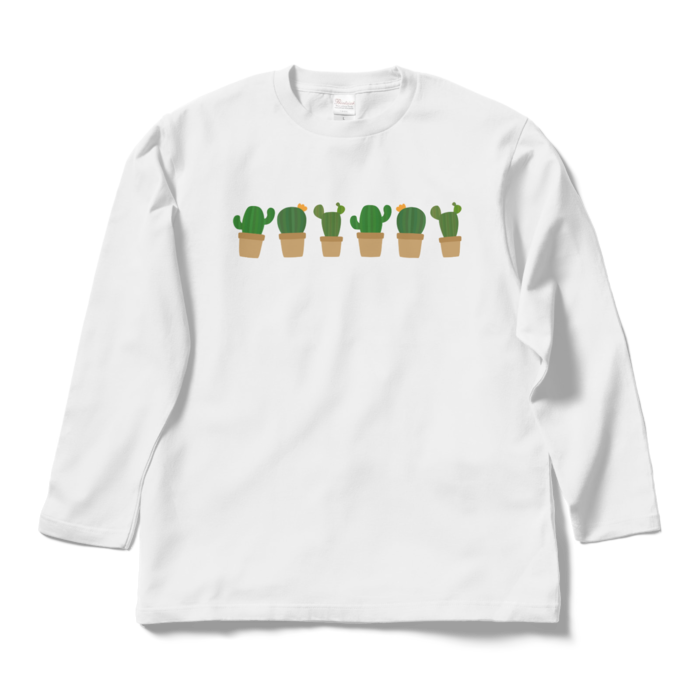 ロングスリーブTシャツ - L - ホワイト