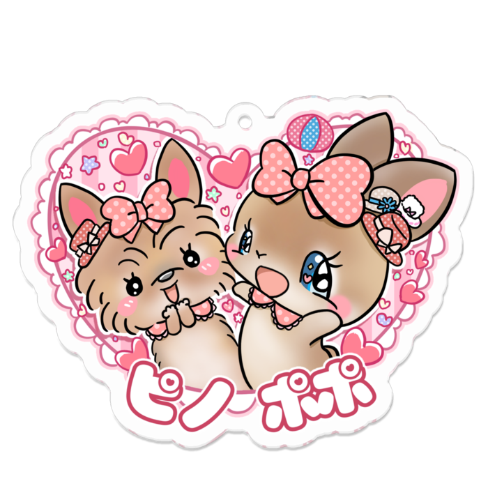 アクリルキーホルダー - 70 x 70 (mm)