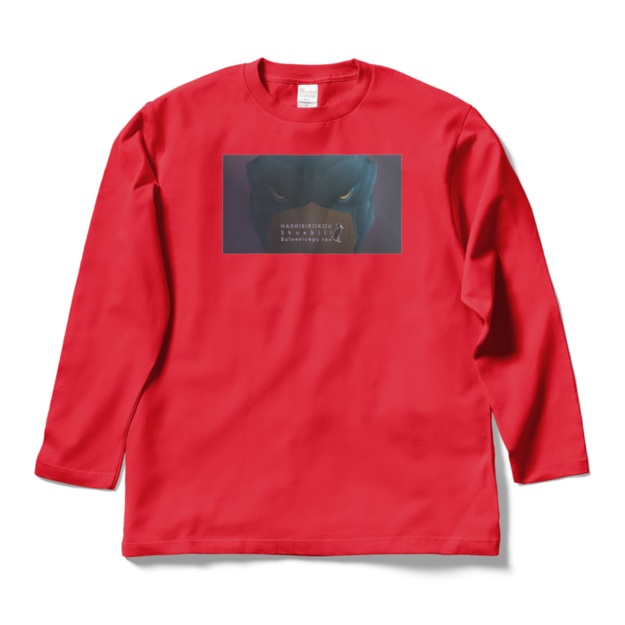 ロングスリーブTシャツ - L - レッド