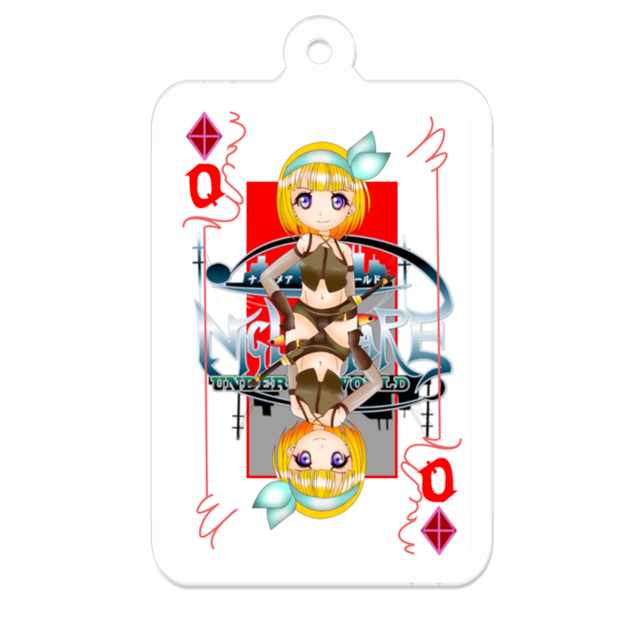 アクリルキーホルダー - 50 x 50 (mm)(1)