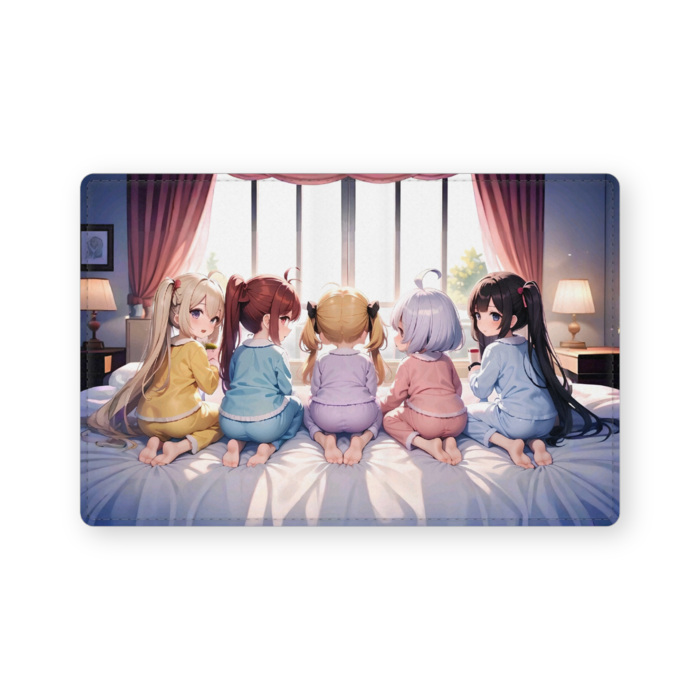 レザー製名刺入れ - 102 x 72 (mm)