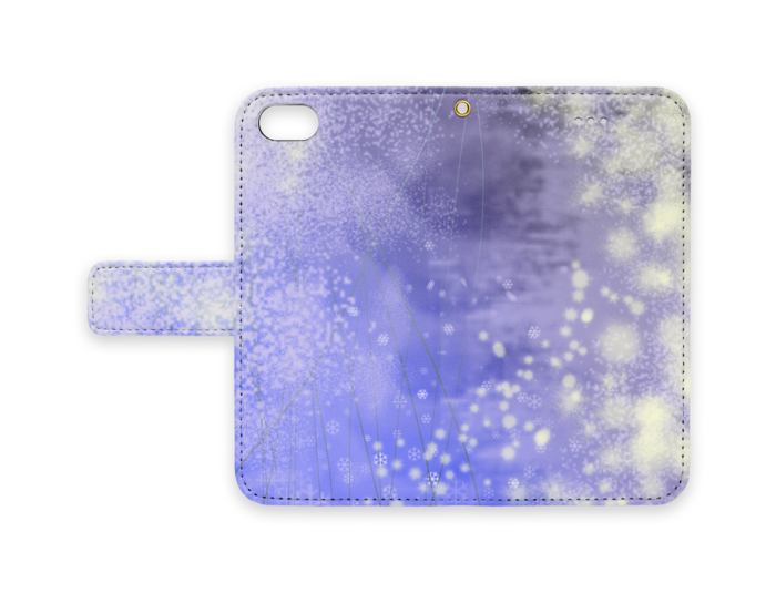 手帳型iPhoneケース - iPhone7 - ストラップ穴 あり