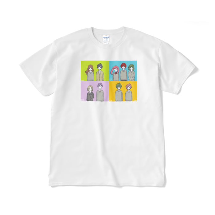 4コマ / Tシャツ - XL - ホワイト