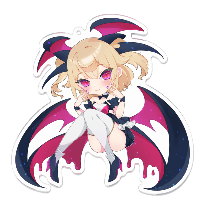 アクリルキーホルダー - 100 x 100 (mm)