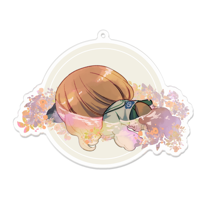 アクリルキーホルダー - 100 x 100 (mm)