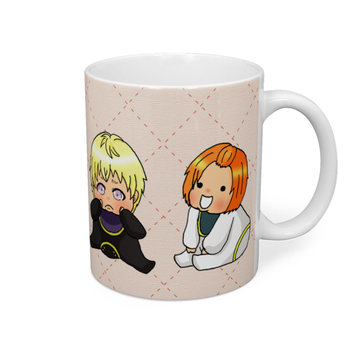 マグカップ - 直径 8 cm / 高さ 9.5 cm