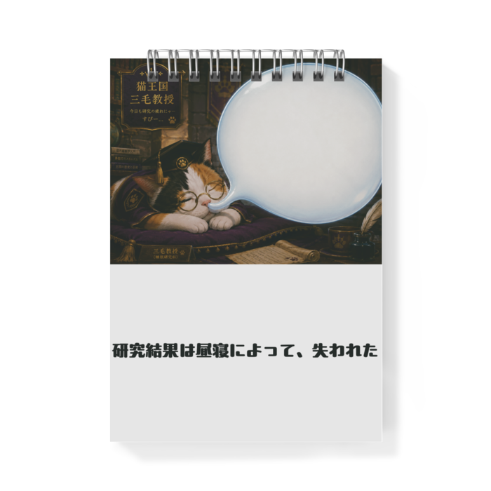 メモ帳 - A6 - 片面