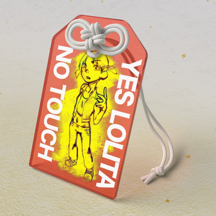 アクリルお守り - 50 × 80mm