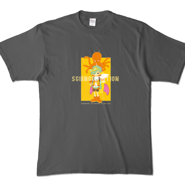 カラーTシャツ - XL - チャコール (濃色)