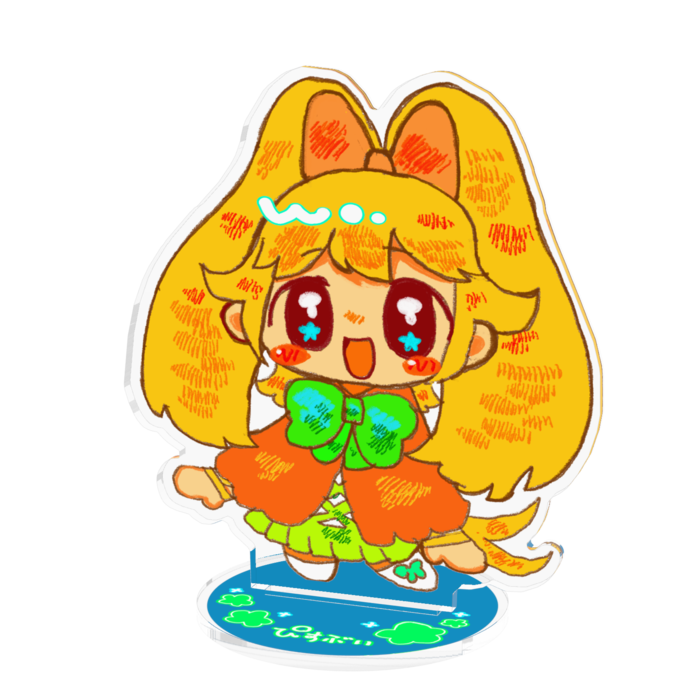 アクリルフィギュア - 100x100mm