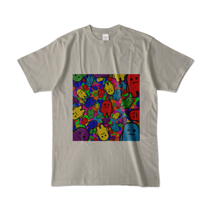 カラーTシャツ - L - シルバーグレー (淡色)