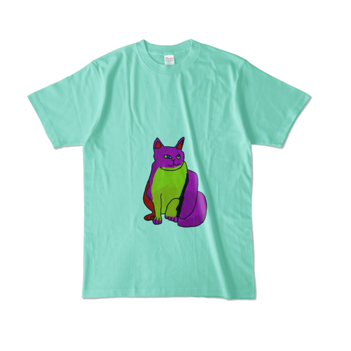 カラーTシャツ - L - アイスグリーン （淡色）