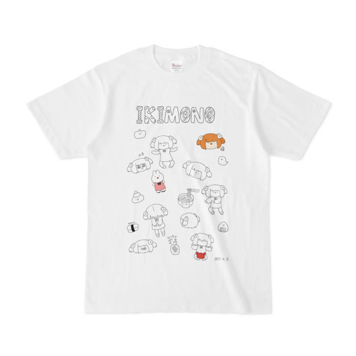 まぜこぜ - Tシャツ - S - 白