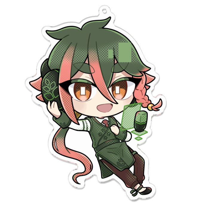 アクリルキーホルダー - 100 x 100 (mm)