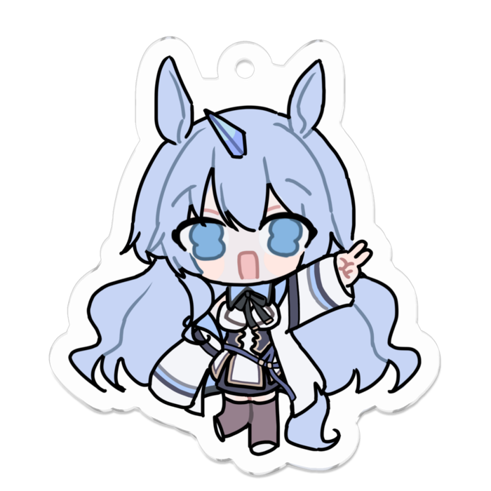 アクリルキーホルダー - 50 x 50 (mm)