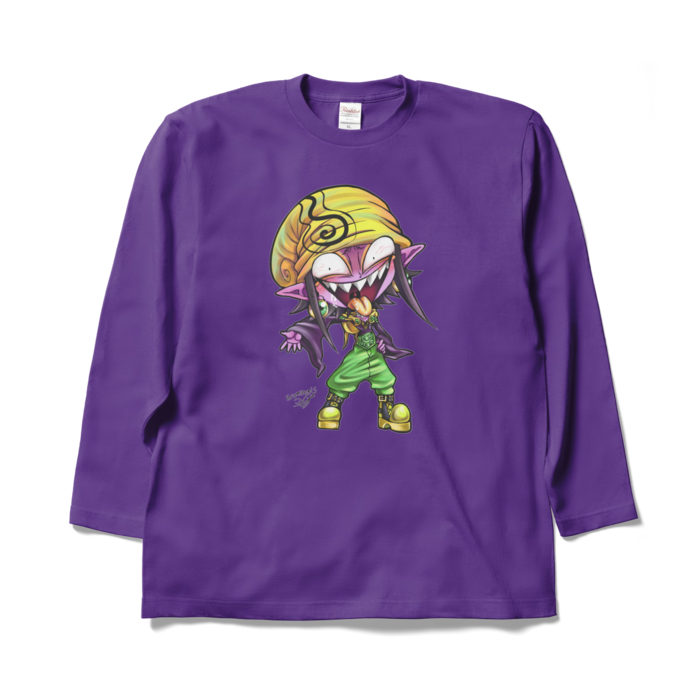 ロングスリーブTシャツ - XL - パープル