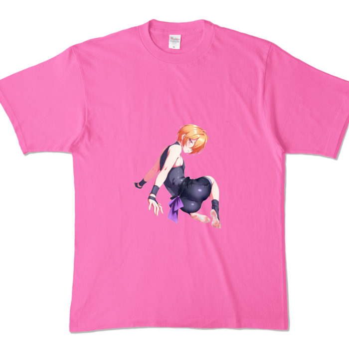 カラーTシャツ - XL - ピンク (濃色)