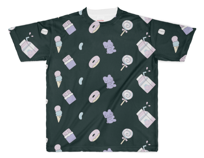 フルグラフィックTシャツ - XL - 両面印刷