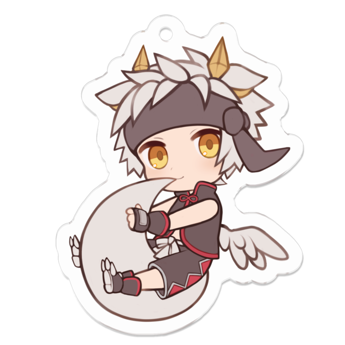 アクリルキーホルダー - 50 x 50 (mm)