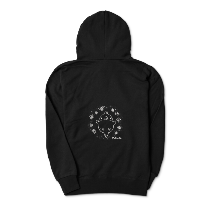 ジップパーカー - S - ブラック