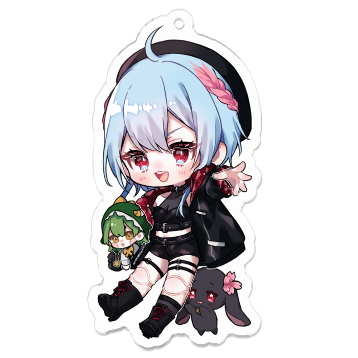 アクリルキーホルダー - 70 x 70 (mm)